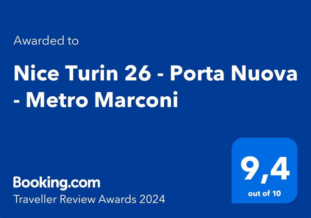 Nice Turin 26 - Porta Nuova - Metro Marconi Ngoại thất bức ảnh